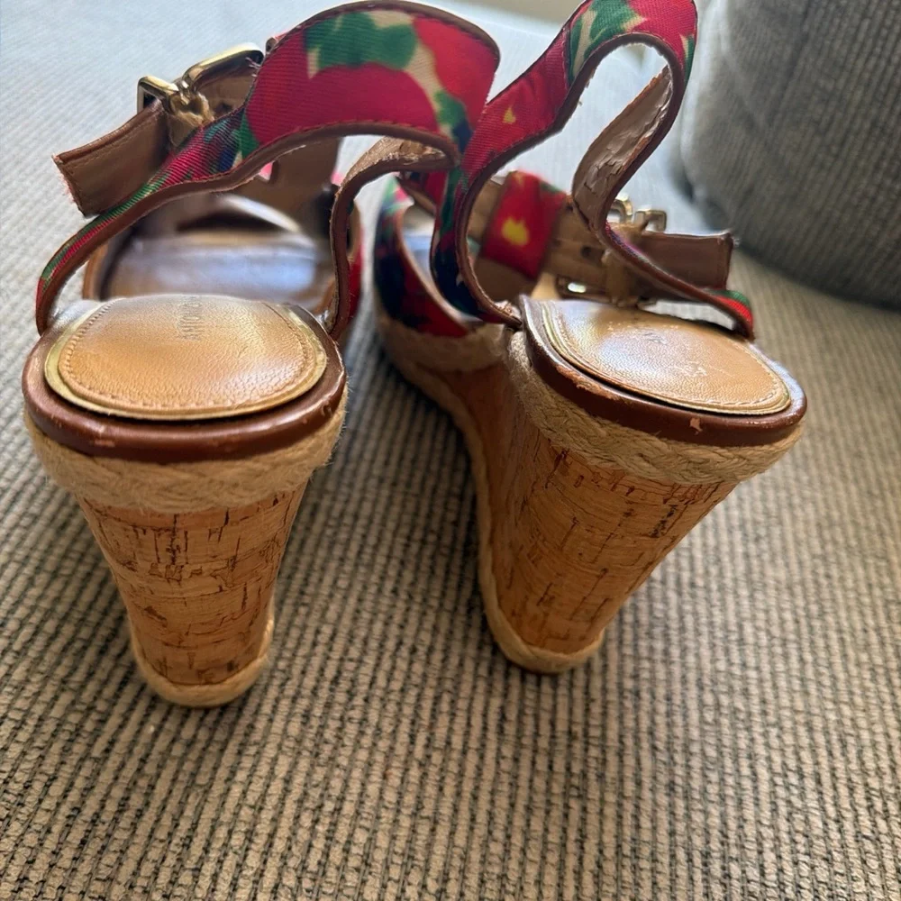 Antonio Melani Colorful Floral Summer Boho Feminine Women's Sandals